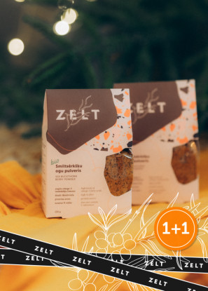 1+1 ZELT Premium smiltsērkšķu ogu pulveris 100 g