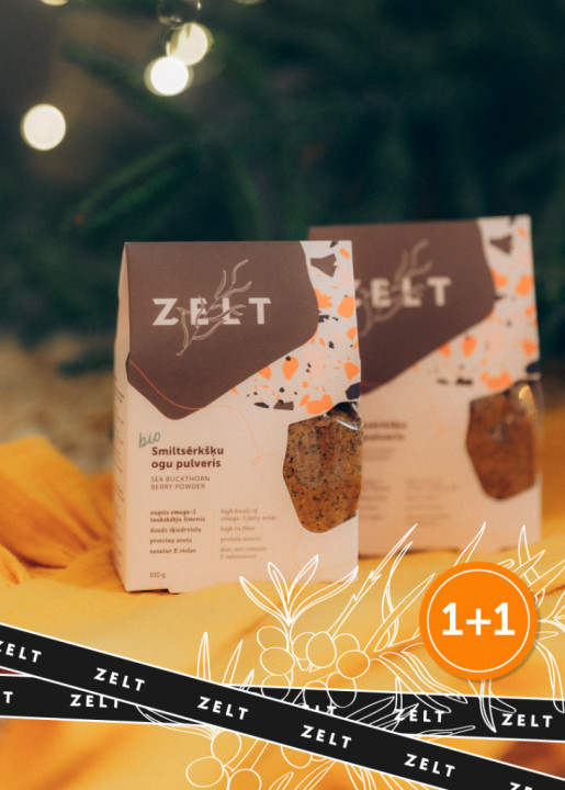 ZELT Premium sea buckthorn berry powder 100 g